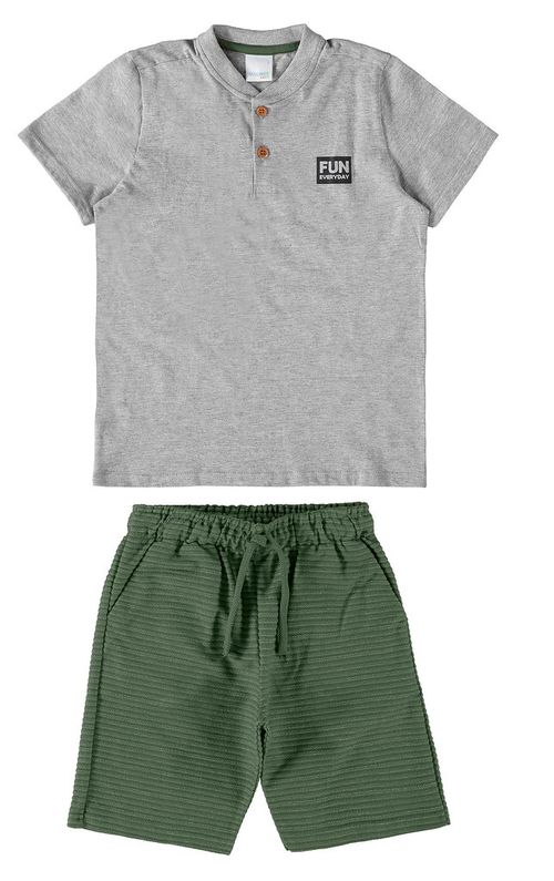CONJUNTO JUVENIL - MASCULINO - TAMANHO 10 AO 16 # 1000109518 - MALWEE