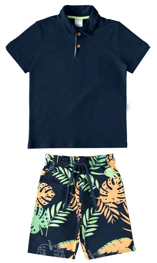 CONJUNTO JUVENIL - MASCULINO - TAMANHO 10 AO 16 # 1000109524 - MALWEE