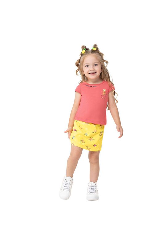 CONJUNTO INFANTIL - FEMININO - TAMANHO 4 AO 8 # 1000109367 - MALWEE