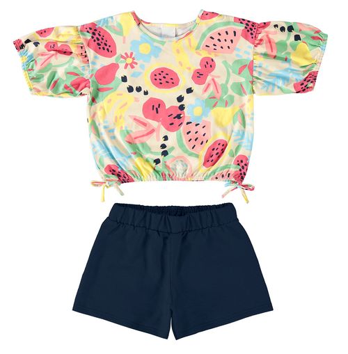 CONJUNTO INFANTIL - FEMININO - TAMANHO 4 AO 8 # 1000109452 - MALWEE