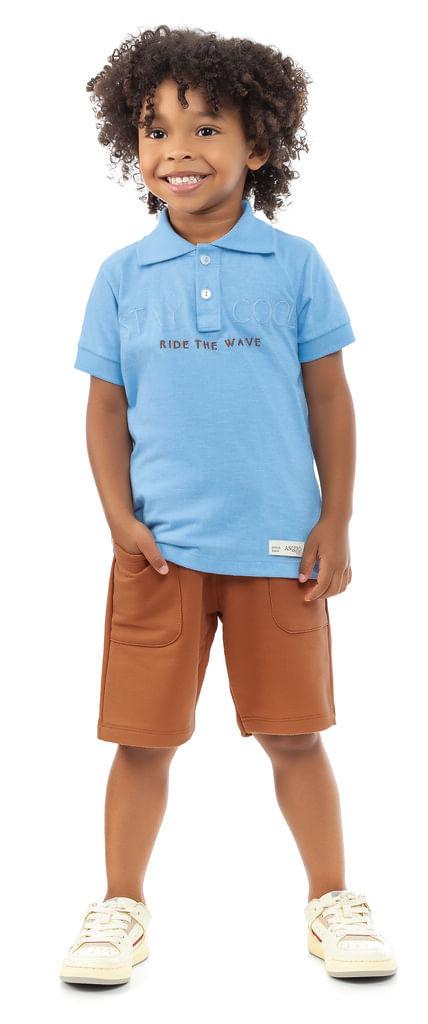 CONJUNTO INFANTIL - MASCULINO - TAMANHO 4 AO 8 # 28496 - ANGERÔ