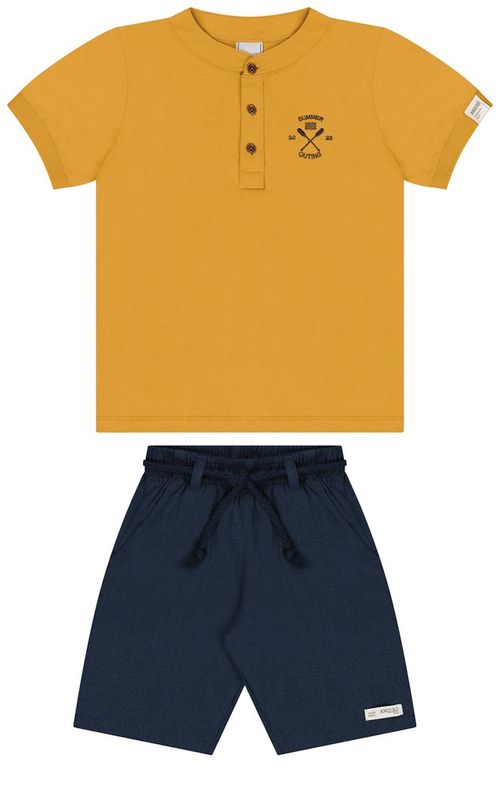 CONJUNTO JUVENIL - MASCULINO - TAMANHO 10 AO 14 # 28513 - ANGERÔ