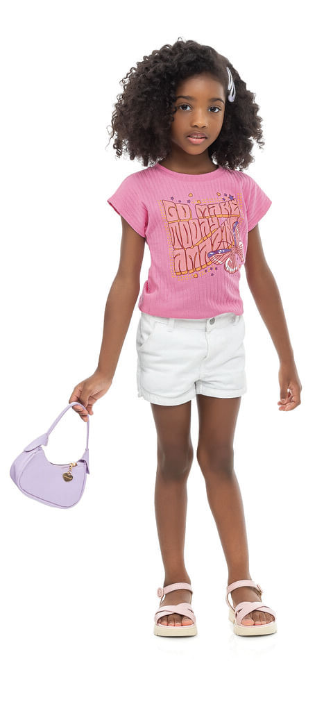BLUSA INFANTIL- FEMININO - TAMANHO 4 AO 8 # 22226 - ANGERÔ