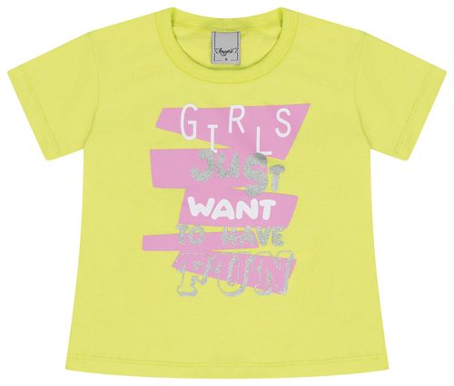 BLUSA INFANTIL - FEMININO - TAMANHO 4 AO 8 # 22235 - ANGERÔ