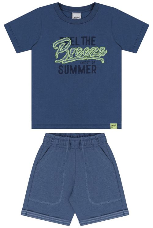CONJUNTO INFANTIL - MASCULINO - TAMANHO 4 AO 8 # 28502 - ANGERÔ