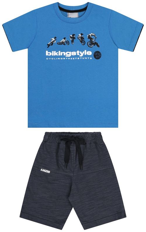 CONJUNTO INFANTIL - MASCULINO - TAMANHO 4 AO 8 # 28500 - ANGERÔ