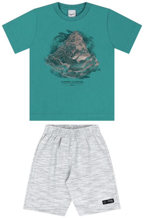 CONJUNTO JUVENIL - MASCULINO - TAMANHO 10 AO 14 # 28530 - ANGERÔ