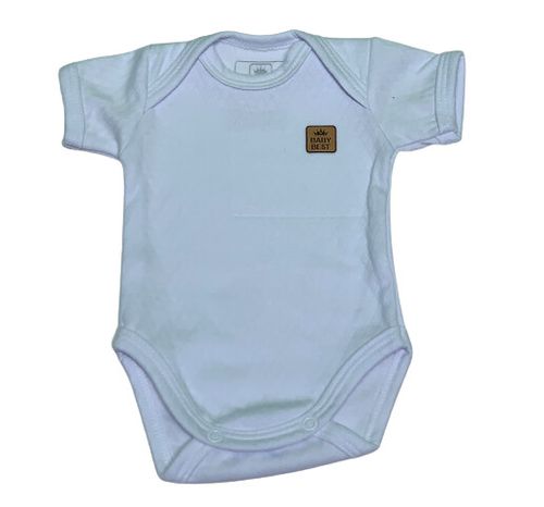 KIT BODY -  MANGA CURTA  - 3 UNIDADES - TAMANHO RN AO G # 233192 - BABY BEST