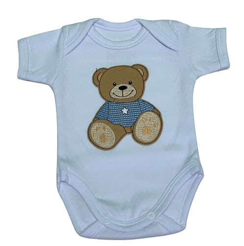 KIT BODY -  MANGA CURTA  - 2 UNIDADES - TAMANHO RN AO G # 221196 BABY BEST