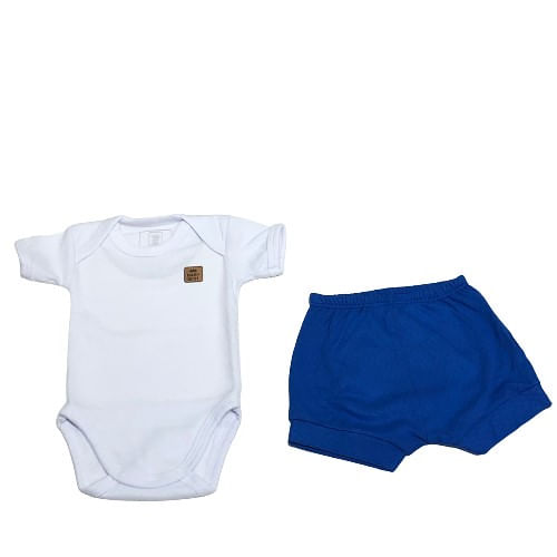 CONJUNTO BODY + SHORTS - TAMANHO P AO G # 721198 - BABY BEST