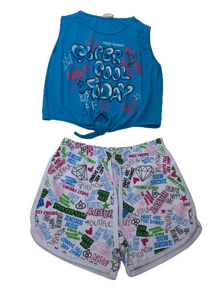 CONJUNTO JUVENIL - FEMININO - TAMANHO 12 AO 16 # 202066 - MAFESSONI
