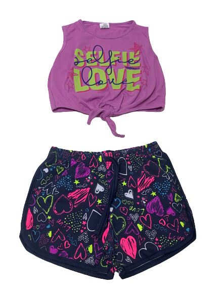 CONJUNTO JUVENIL - FEMININO - TAMANHO 12 AO 16 # 202066 - MAFESSONI