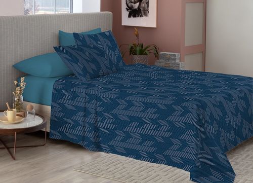 JOGO DE CAMA QUEEN - MICRO COTTON DUPLO - 4 PEÇAS # 1.01799.03 - CAMESA