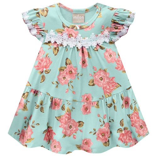 VESTIDO COM CALCINHA - TAMANHO 3 A 24 MESES # 15305 - MILON