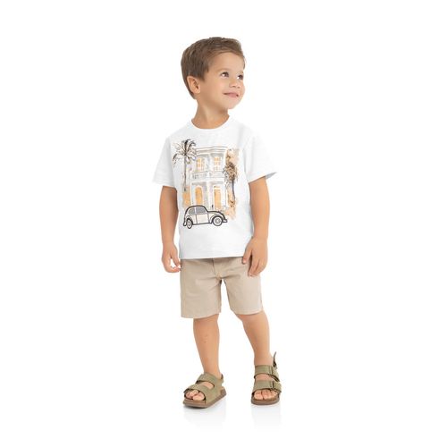 CAMISETA - MASCULINO - TAMANHO 4 AO 8 # 15462 - MILON