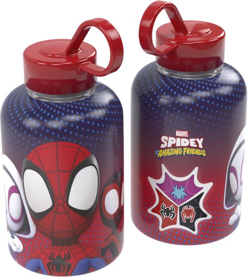 GARRAFA CILINDRICA SPIDEY 280ML # 16039 - PLASUTIL