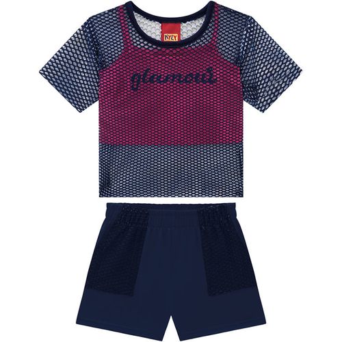 CONJUNTO FEMININO - TAMANHO 4 AO 8 # 112590 - KYLY