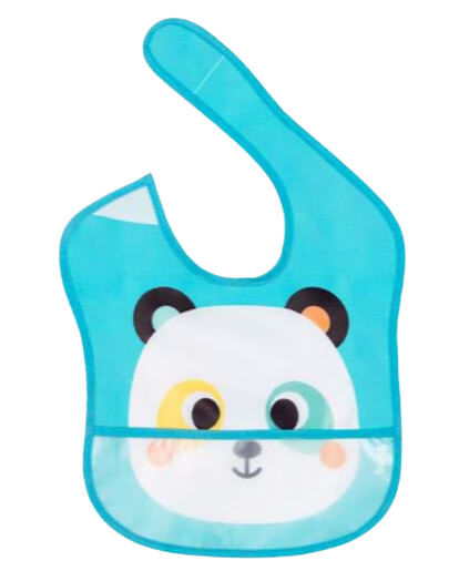 BABADOR COM BOLSO BUBAZOO PANDA # 17074 - BUBA