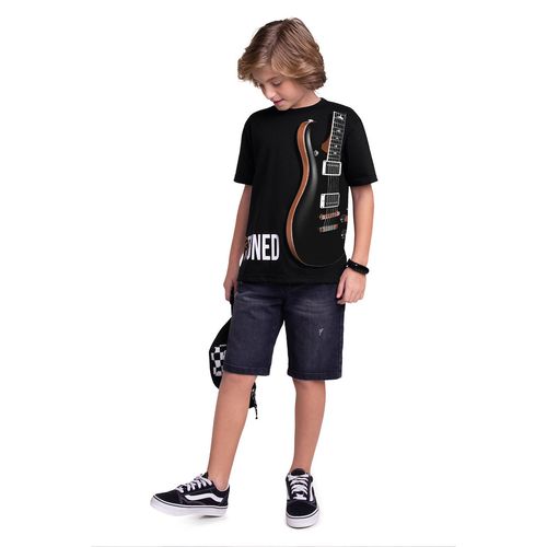 CAMISETA INFANTIL - MASCULINO - TAMANHO 4 AO 8 # 112690 - KYLY