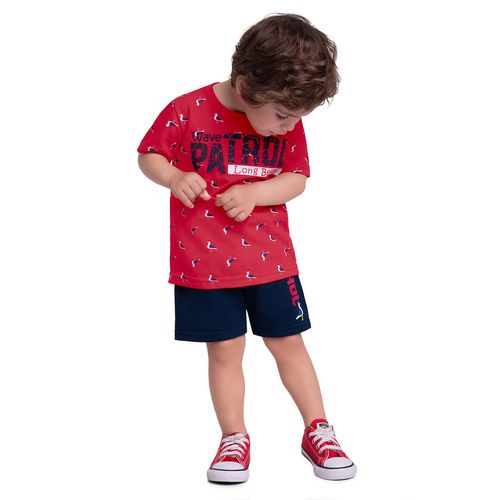 CONJUNTO INFANTIL - MASCULINO -  TAMANHO 4 AO 8 # 112655 - KYLY