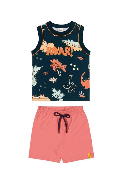 CONJUNTO INFANTIL - MASCULINO - TAMANHO 4 AO 8 # 221374 - ELIAN