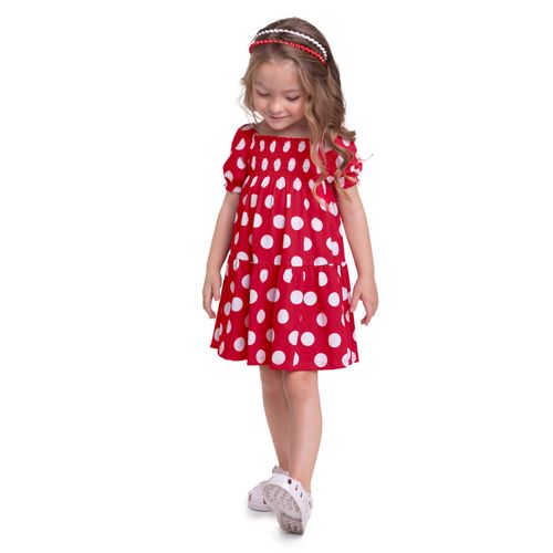VESTIDO INFANTIL - FEMININO - TAMANHO 4 AO 8 # 112572 - KYLY