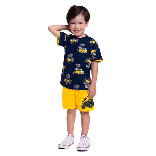 CONJUNTO INFANTIL - MASCULINO - TAMANHO 4 AO 8 # 112677 - KYLY