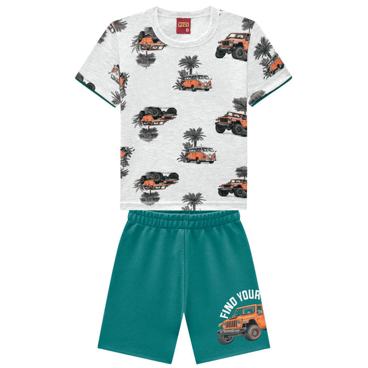 CONJUNTO INFANTIL MASCULINO TAMANHO AO 112677 KYLY