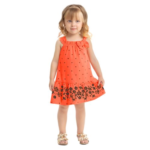 VESTIDO INFANTIL - FEMININO - TAMANHO 4 AO 8 # 15339 - MILON