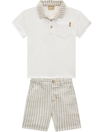 CONJUNTO INFANTIL - MASCULINO - TAMANHO 4 AO 8 # 15482 - MILON