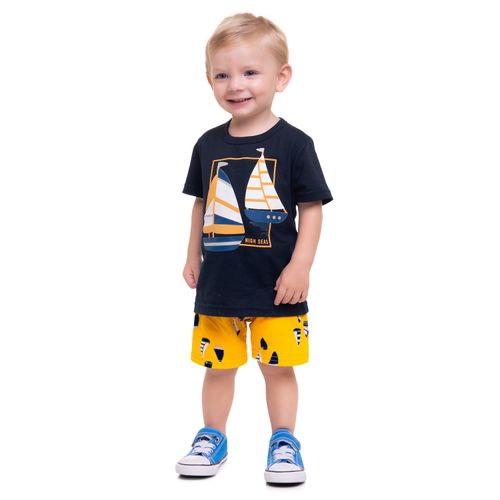 CONJUNTO INFANTIL - MASCULINO - TAMANHO 4 AO 8 # 112656 - KYLY