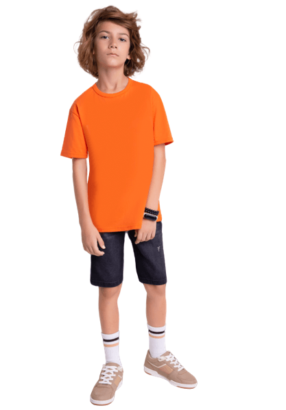 CAMISETA JUVENIL - MASCULINO - TAMANHO 10 AO 16 # 112689 - KYLY