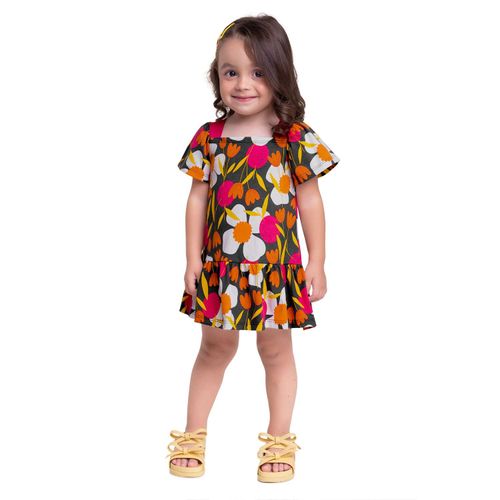 VESTIDO INFANTIL - FEMININO - TAMANHO 2 AO 3 # 112541 - KYLY