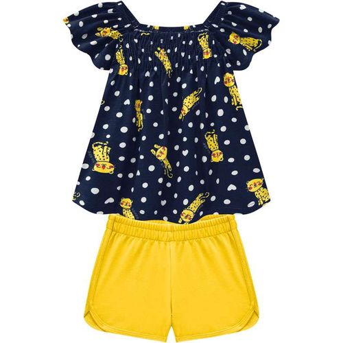 CONJUNTO INFANTIL - FEMININO - TAMANHO 4 AO 8 # 112559 - KYLY