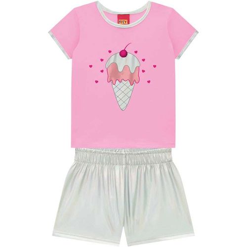 CONJUNTO INFANTIL - FEMININO - TAMANHO 4 AO 8 # 112586 - KYLY