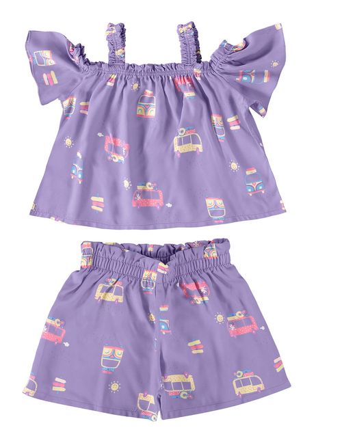 CONJUNTO INFANTIL - FEMININO - TAMANHO 4 AO 8 # 1000112768 - MALWEE