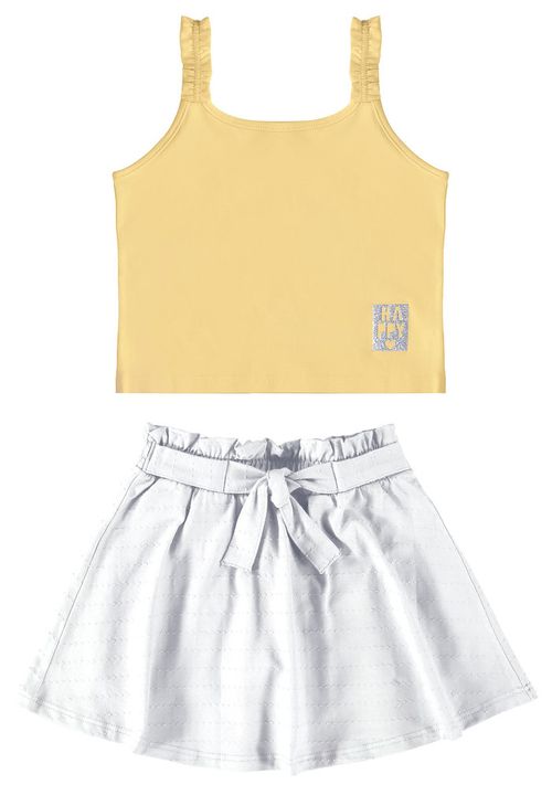 CONJUNTO INFANTIL - FEMININO - TAMANHO 4 AO 8 # 1000113128 - MALWEE