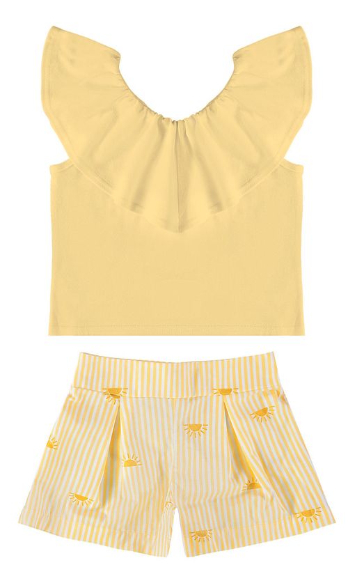 CONJUNTO INFANTIL - FEMININO - TAMANHO 4 AO 8 # 1000113137 - MALWEE