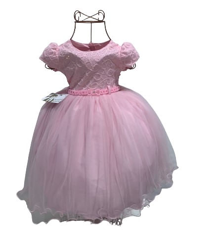 VESTIDO DE FESTA - TAMANHO 1 AO 3 # 2194 - MENINA BONITA