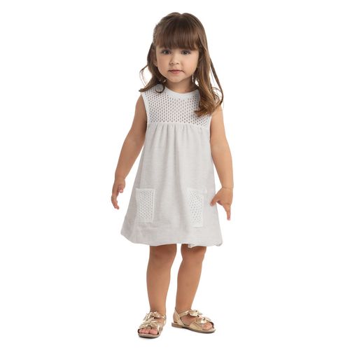 VESTIDO INFANTIL - FEMININO - TAMANHO 4 AO 8 # 15351 - MILON