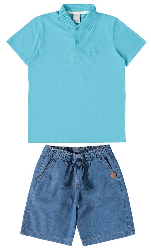CONJUNTO INFANTIL - MASCULINO - TAMANHO 4 AO 8 # 1000113188 - MALWEE