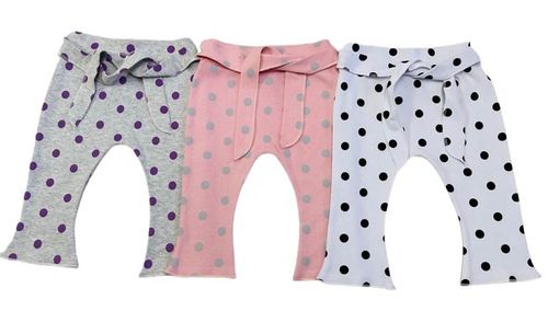 KIT CULOTE SARUEL SEM PÉ - FEMININO - 3 UNIDADES - TAMANHO RN AO G # 4313N -  KORTE REKORTE