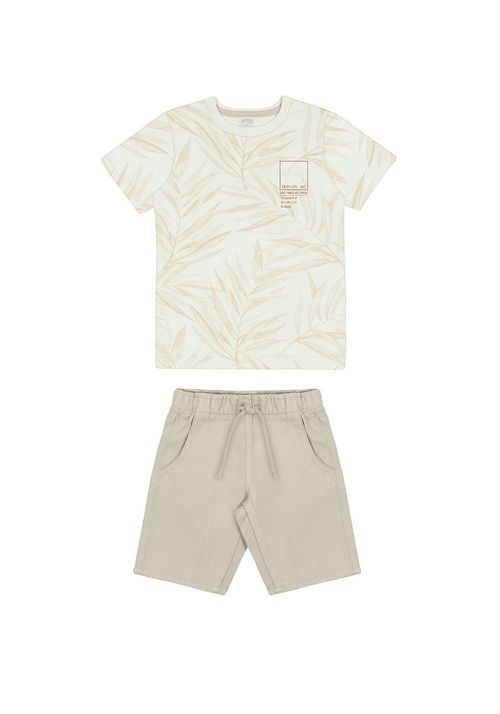 CONJUNTO INFANTIL - MASCULINO - TAMANHO 4 AO 10 # 45918 - LUNENDER ALAKAZOO