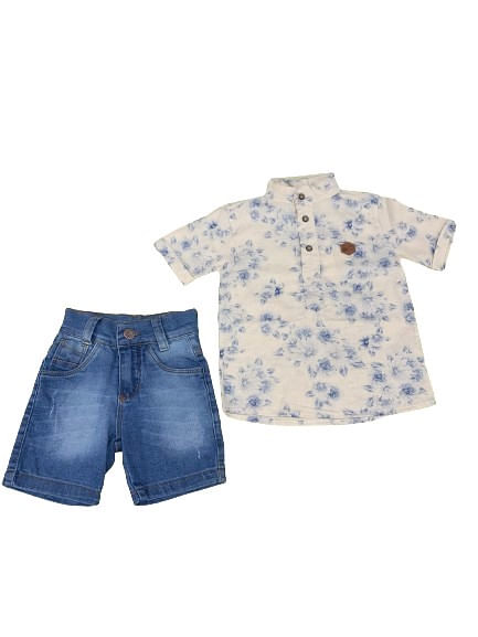 CONJUNTO INFANTIL - MASCULINO - TAMANHO 1 AO 3 # 9975 - ESTILO DE SER