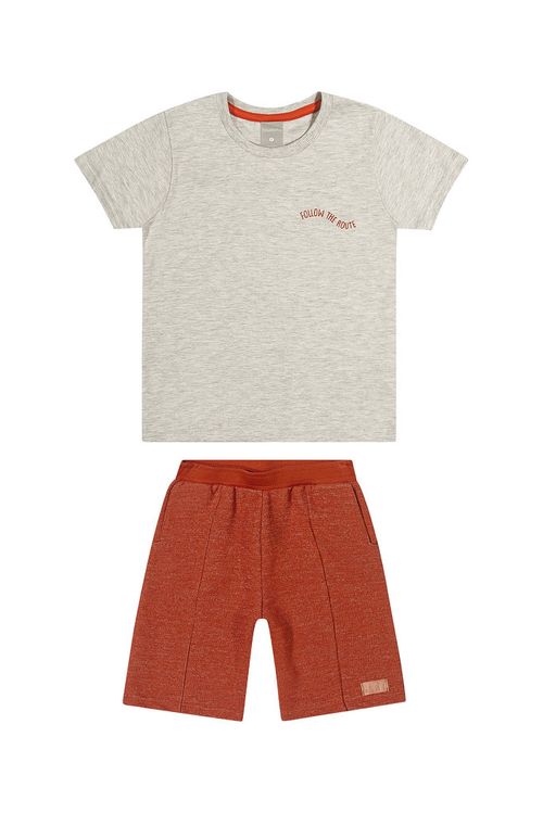 CONJUNTO INFANTIL - MASCULINO - TAMANHO 4 AO 8 # 74050 - COLORITTÁ