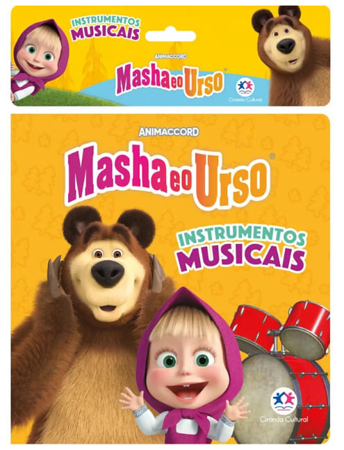 LIVRO PARA BANHO MASHA E O URSO # 04064 - CIRANDA CULTURAL