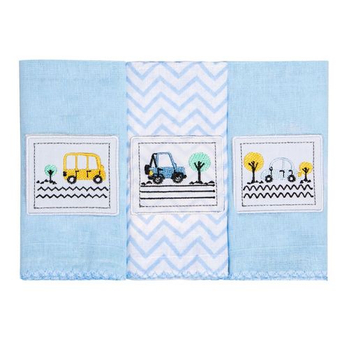PANINHO DE BOCA -  KARINHO - 40 CM X 40CM - 3 UNIDADES # 122317 - PAPI