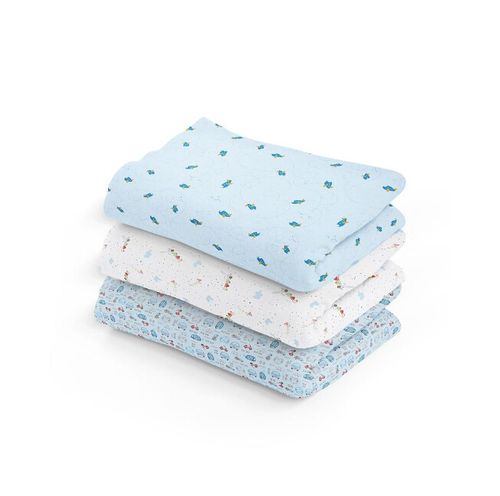 CUEIRO FLANELADO ESTAMPADO -  3 UNIDADES - 80X60CM # 40050 - PAPI