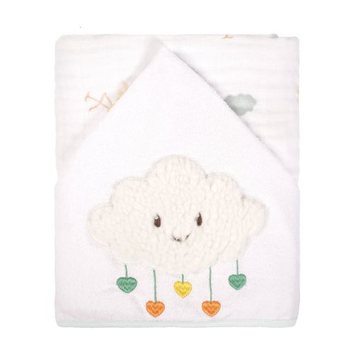 TOALHA COM CAPUZ BABY JOY SOFT - ESTAMPADO # 760765 - INCOMFRAL