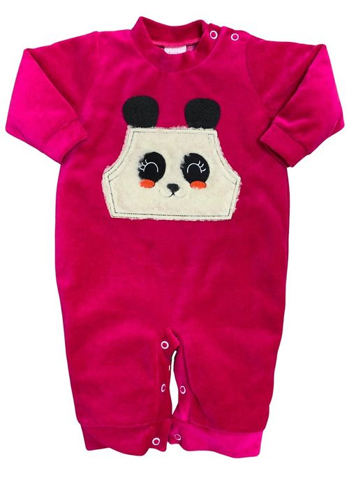 MACACÃO LONGO PLUSH - FEMININO - TAMANHO RN AO G # 2361 - PETUTINHA